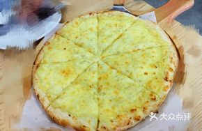 Durian Pizza with Pasta