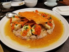 和乐蟹蒸手剁肉饼-广州文华东方酒店·江-由辉师傅主理