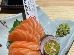 厚切三文鱼刺身-鹤龟料理店(时代天街店)