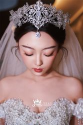 点击看大图 -艾拉·女王婚纱礼服馆