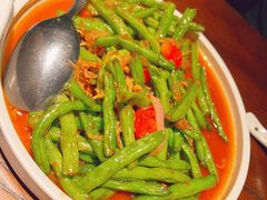 银鱼炒四季豆-肴约·花园式餐厅(湖里店)