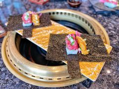 海胆生牛肉手卷-老乾杯和牛烧肉(王府中环店)