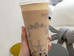 豆乳双蛋奶茶-茶力的小怪兽(梅林卓悦汇店)
