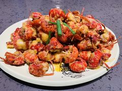 咸蛋黄焗虾球-一棠龙虾•王牌虾球(楚河汉街店)