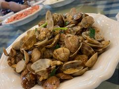 豉椒炒花甲-钱大妈海鲜饭店(旅游大道店)