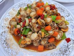 葱爆威海扇贝-威海渔村(静安旗舰店)