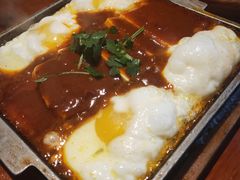 石板鸡蛋豆腐-鑫日千里马朝鲜族小馆(总店)