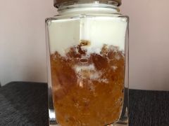 富士山上桃胶造角米-Blueglass酸奶(财富购物中心店)