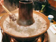 泉水清汤锅-京门老爆三·铜锅涮肉 爆肚(望京店)