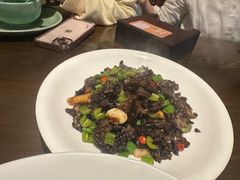 小炒海参菌-粗茶淡饭·隐庐私厨(东亭店)