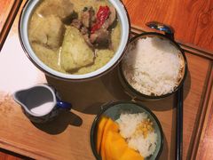 泰式绿咖喱-我的甜·泰国餐厅
