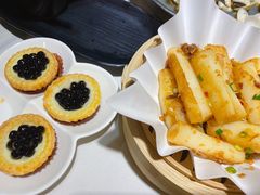 黑珍珠双皮奶蛋挞-味可道美食坊(福基路店)