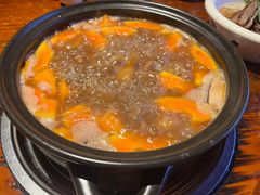 百草豆椰子炖猪蹄汤-农厨好味·温泉鹅·农家菜
