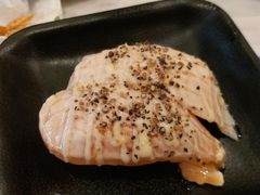 火灼三文魚壽司-元气寿司