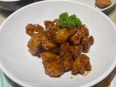 雪花糖醋里脊-绿茶餐厅(燕郊永旺店)