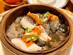 礼云子蒸石斑鱼-广州富力君悦大酒店空中花园
