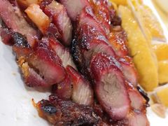 盐焗鸡拼叉烧-老字号蛇口德记烧腊饭店·海鲜加工