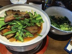 -廖师傅大蒜炒腊肉(袁家岭店)