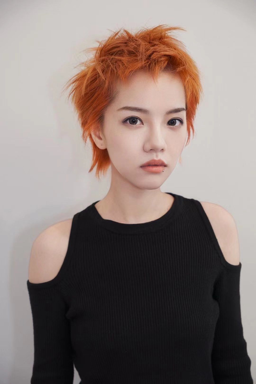 独立审美做自己喜欢的发型碎发 女士超短发染发 长沙发型设计