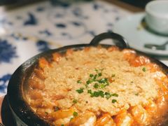石板蒜蓉虾-小菜园新徽菜(常州武进吾悦店)
