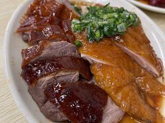 烧鹅拼油鸡濑粉-鹅最好(南光店)