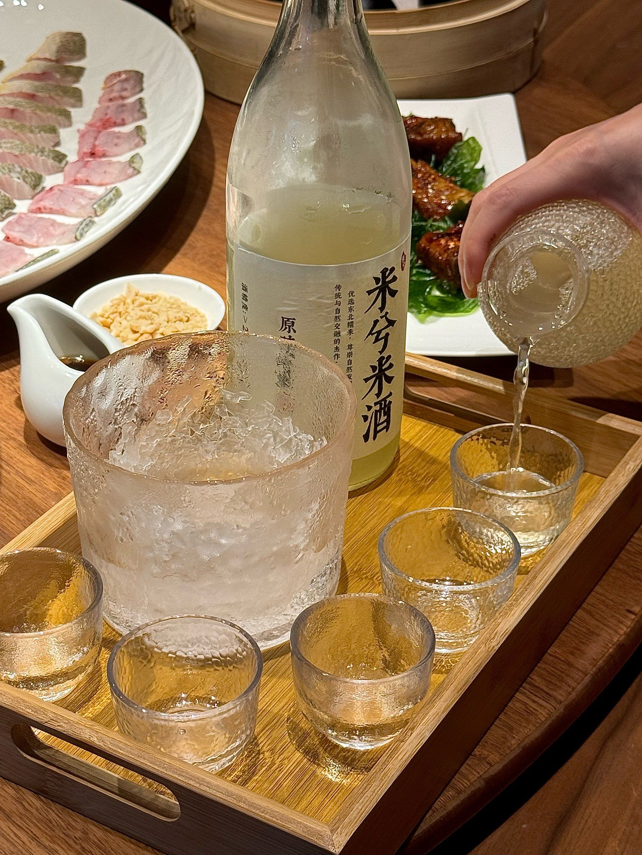 家庭聚餐怎么可以少了米酒呢?