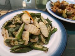 干烧山药秋葵-君霖海鲜私房菜(春柳店)