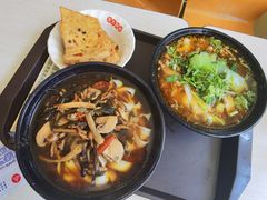 鲜蘑海带肉丝面-东方削面(迎泽街店)