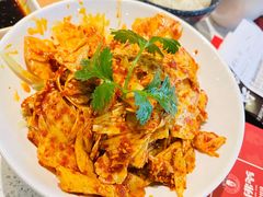 香辣牛板筋-老佛爷铜炉蛙锅(海岸城店)
