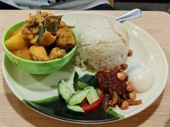 黄咖喱鸡肉配饭-热浪岛马来餐厅