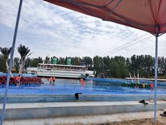 -黄河谷马拉湾海浪浴场