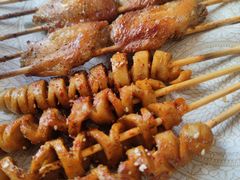 烤鸡翅-西部马华清真兰州牛肉面·烧烤夜市(关东店)