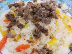 肉粒手抓饭-阿吾丹的烤羊·新疆菜·抓饭·拌面(乌尔禾店)