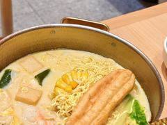 骨汤麻酱锅底-阿上阿上麻辣香锅&麻辣烫(朝阳蓝色港湾店)