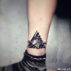blackwork-黑旗纹身