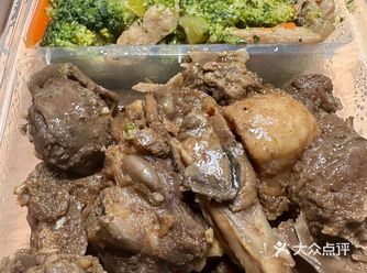 大学城还能吃到铁锅炖大鹅外卖