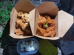 炸鸡翅一半一半-富乐满韩国正宗炸鸡韩国料理(虹泉路店)