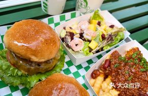 Truffle Mushroom Beef Burger