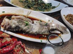 清蒸鲈鱼-竟陵人家(天门美食街店)