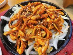铁板鱿鱼须-喇喇排骨火锅·传统韩式脊骨汤(望京西园总店)