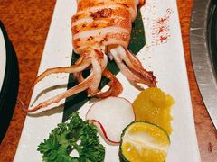 鱿鱼柚香烧-赤坂亭 M9和牛烧肉(水街店)