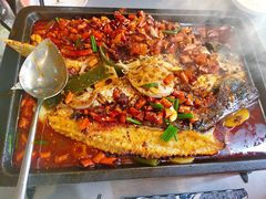 -探鱼·鲜青椒爽麻烤鱼(天一广场店)