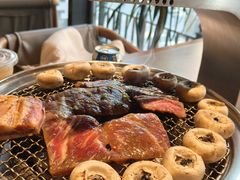 -草家酱蟹炭火烤肉店(珲春南路一店)