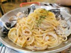 奶油培根意面-Kpasta韩式意大利面