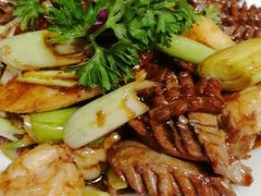 老北京爆三样-正阳门饭庄·烤鸭·北京菜(万丰路七里庄店)