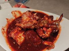 -草家酱蟹炭火烤肉店(珲春南路一店)