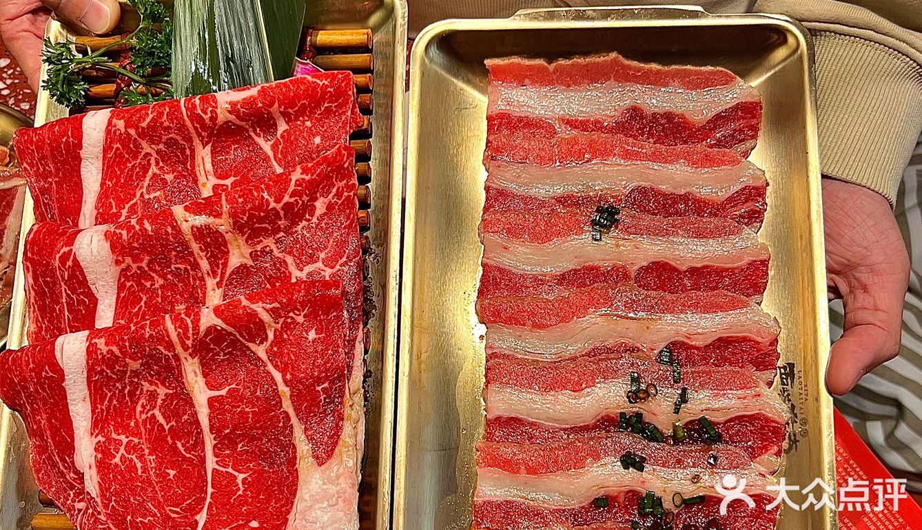 西塔老太太家麻酱蘸肉太太太好吃了❗