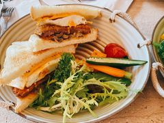 牛排芝士蘑菇北海道三明治-玲婧胡同·生日蛋糕·餐厅(嘉里城店)