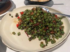 XO酱蛤蜊肉四季豆-鹿港小镇(远洋未来广场店)