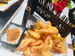 -东来菜馆•手抓海鲜家常菜•海鲜锅贴(鸽子窝店)